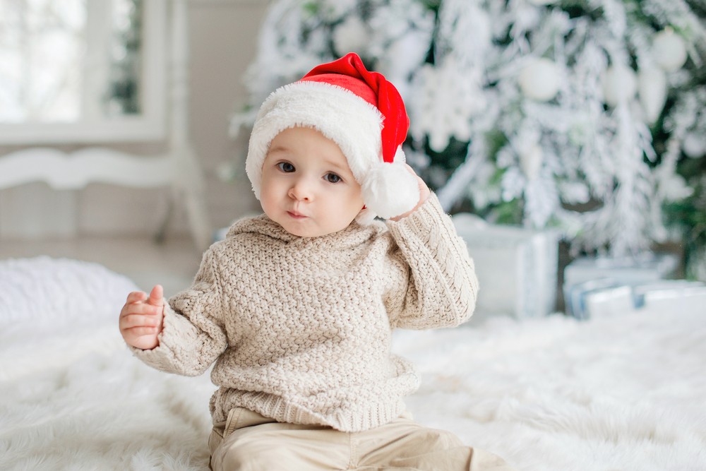 La Cigogne de Lily - Le 1er Noël de bébé – Sa première liste au père Noël